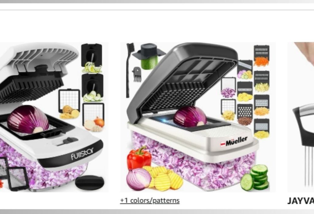 Best Review 1: Vegetable Chopper, Spiralizer & Slicer